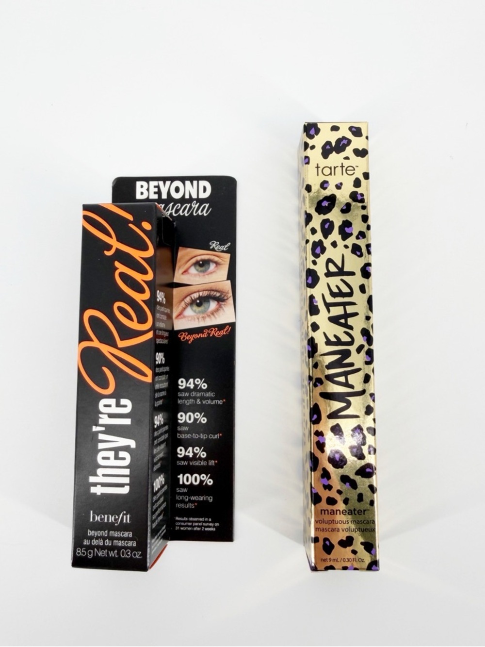 Benefit and Tarte Mascara Black New in Box